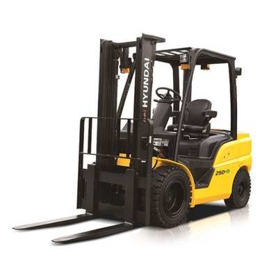 Forklift unloading pallets from a truck in Borehamwood